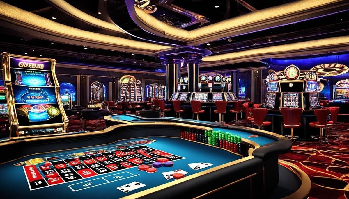 Baccarat ဂိမ်းတွင် ကဒ်ဖြန့်နေသော ဒီလာ